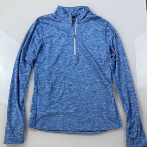 Nike Running Dri-FIT Quarter Zip Pullover – Blue Heather (Size M)